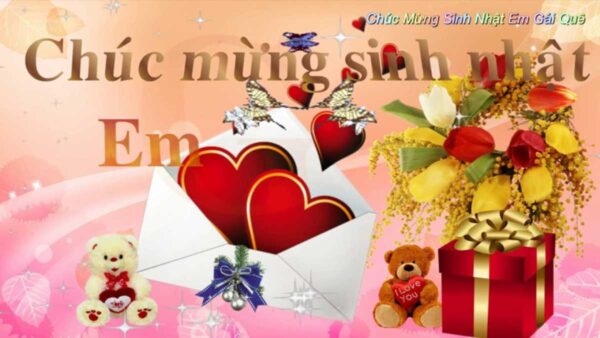 Lời chúc mừng sinh nhật em gái