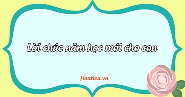 Lời chúc năm học mới cho trẻ mầm non: Gợi ý từ