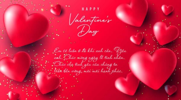 lời chúc valentine cho chồng yêu